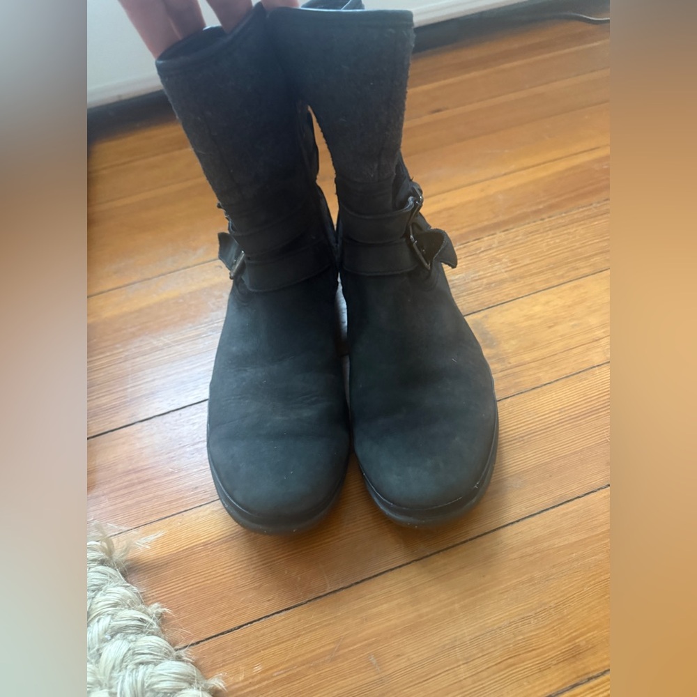 UGG Black fur lined warm  Boots
